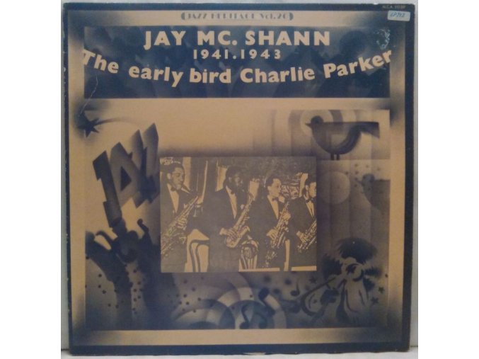 LP Jay Mc. Shann ‎– The Early Bird Charlie Parker (1941-1943) 1974
