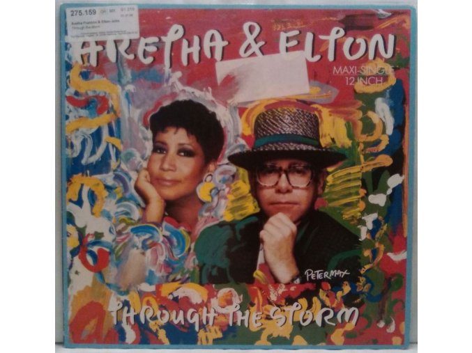 Aretha & Elton ‎– Through The Storm, 1989