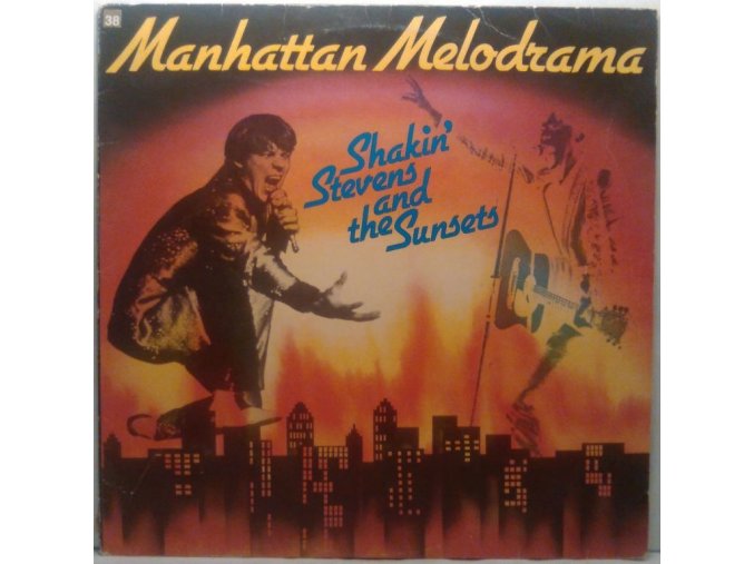 LP Shakin' Stevens And The Sunsets - Manhattan Melodrama