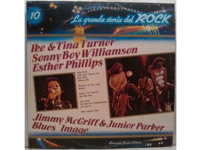 LP Various ‎– Esther Phillips / Jimmy McGriff / Little Junior Parker / Sonny Boy Williamson / Ike & Tina Turner / Blues Image, 1981