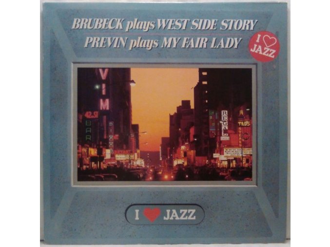 LP  Brubeck, Previn ‎– Brubeck Plays West Side Story / Previn Plays My Fair Lady, 1983