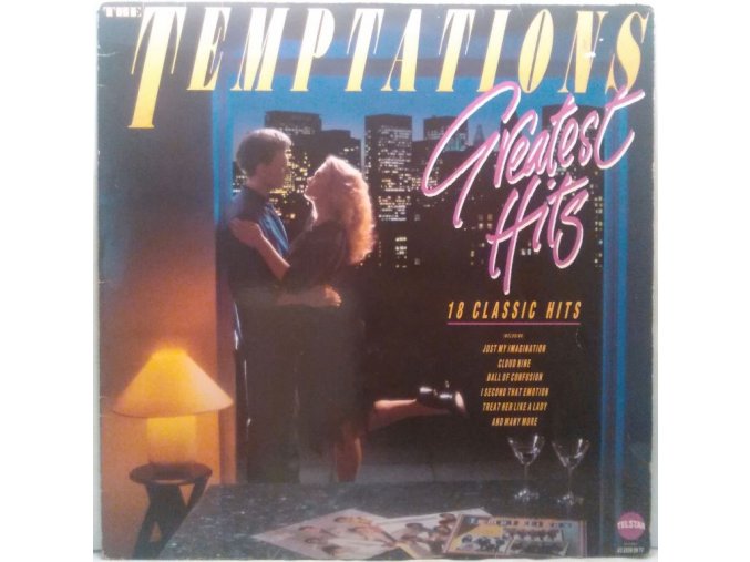 LP The Temptations - Greatest Hits, 1986