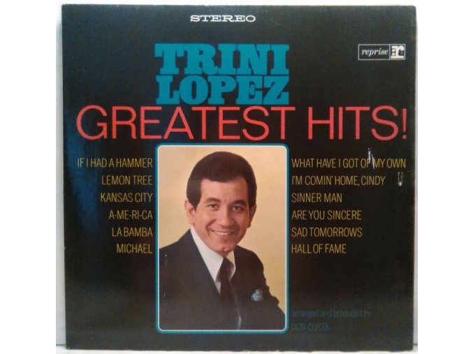 LP Trini Lopez - Greatest Hits!