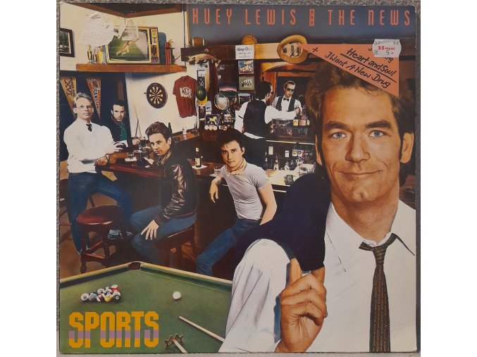 LP Huey Lewis And The News - Sports, 1983