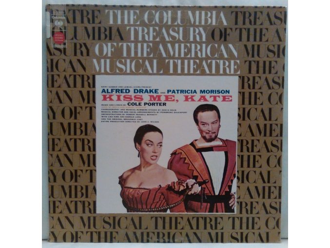 LP Cole Porter, Saint Subber And Lemuel Ayers Present Alfred Drake And Patricia Morison ‎– Kiss Me, Kate, 1973