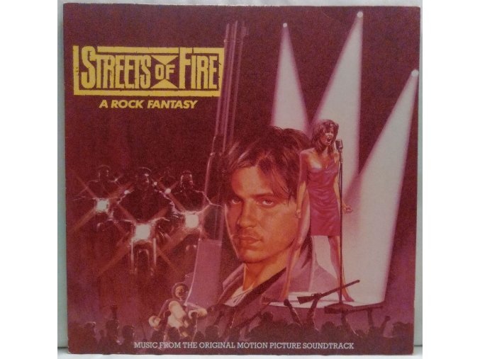 LP Various ‎– Streets Of Fire - Music From The Original Motion Picture Soundtrack, 1984