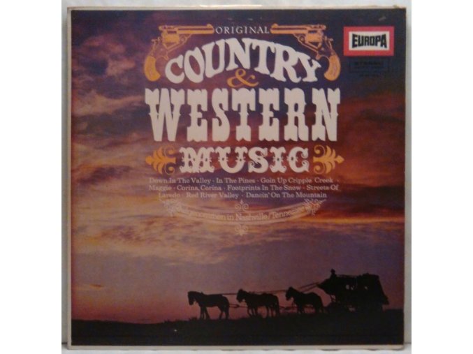 LP The Nashville Gamblers - The Westward Wanderers ‎– Original Country & Western Music, 1975