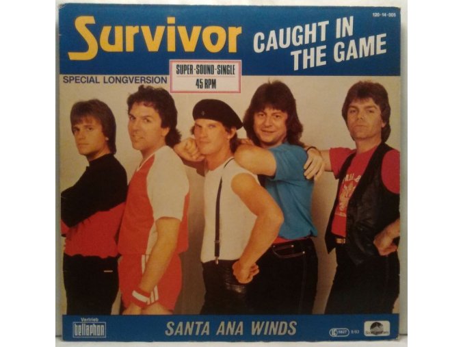 Survivor ‎– Caught In The Game / Santa Ana Winds, 1983