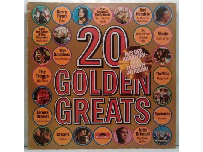 LP Various ‎– 20 Golden Greats
