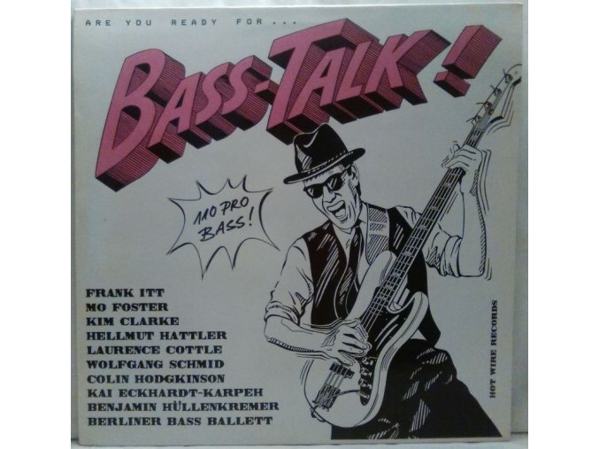 LP Various ‎– Bass-Talk! 1989