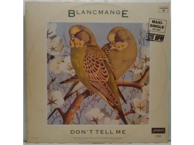 Blancmange ‎– Don't Tell Me, 1984