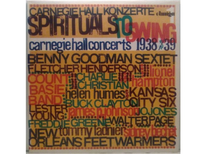 LP Various - Spirituals To Swing - Carnegie Hall Concerts 1938/39 (I)