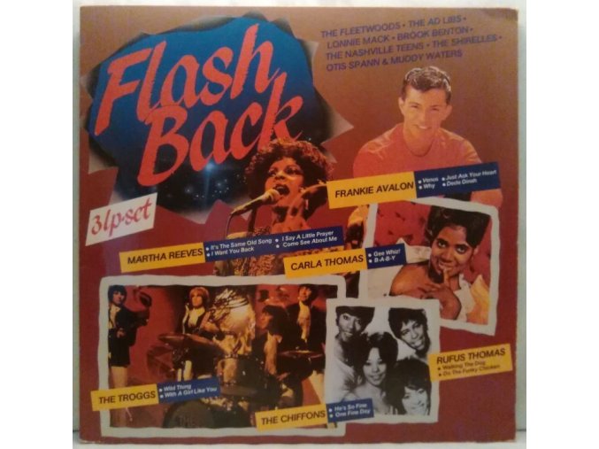 3LP Various ‎– Flash Back - La Grande Storia Del Rock