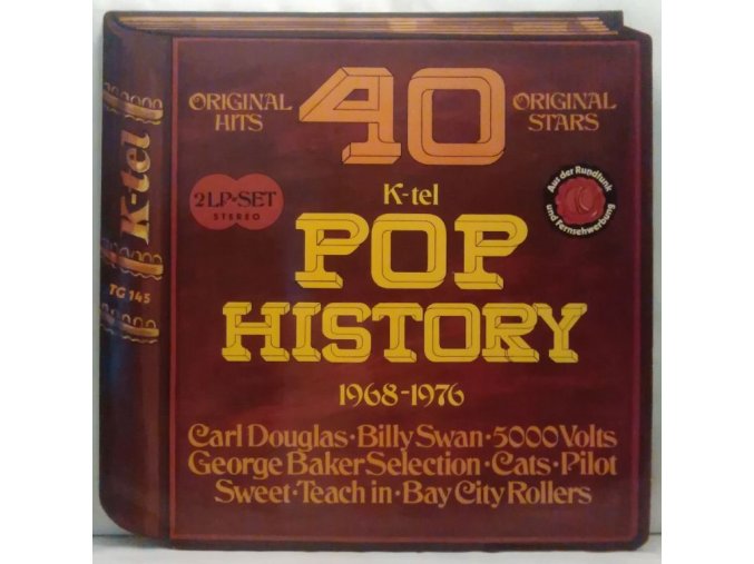 2LP Various - Pop History 1968-1976