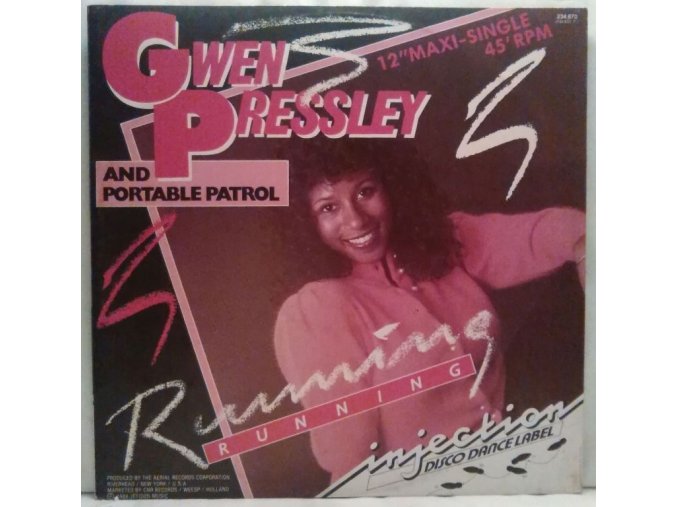 Gwen Pressley And Portable Patrol ‎– Running, 1984