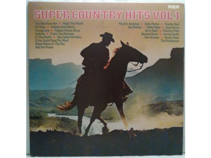 LP Various ‎– Super Country Hits Vol.1, 1979