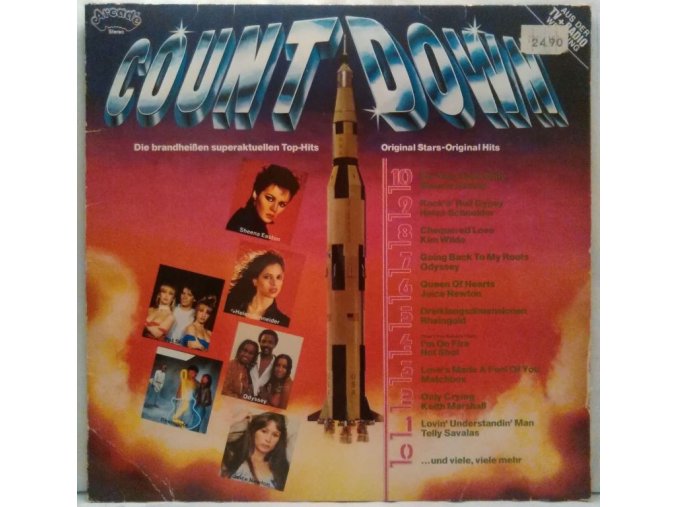 LP Various ‎– Count Down - Die Brandheißen Superaktuellen Top-Hits