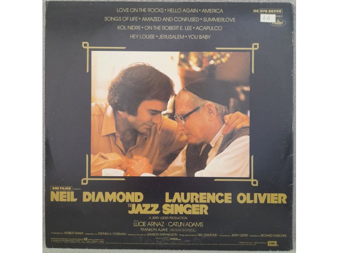 LP Neil Diamond - The Jazz Singer, 1980