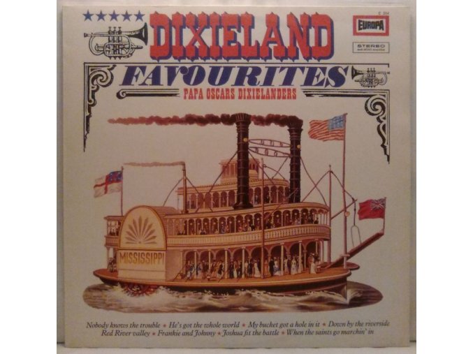 LP Papa Oscars Dixielanders ‎– Dixieland Favourites, 1971