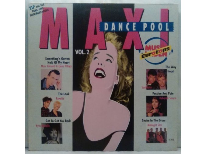 2LP Various ‎– Maxi Dance Pool Vol. 2 - Musikladen Eurotops, 1989