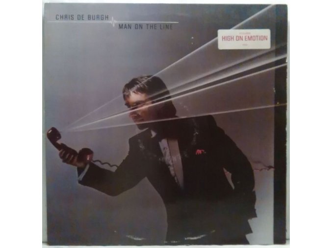 LP Chris De Burgh - Man On The Line, 1984
