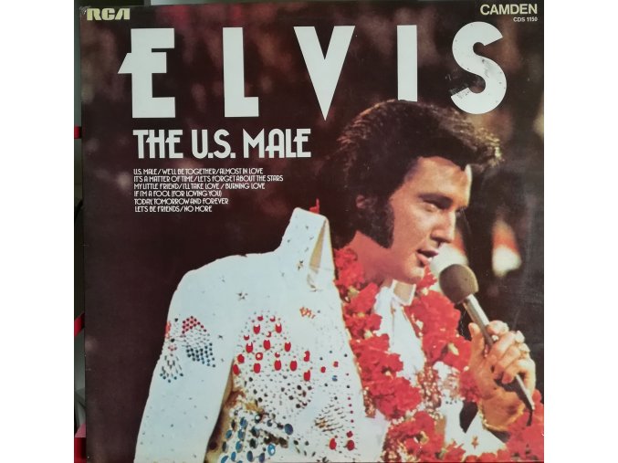 LP Elvis Presley - The U.S. Male, 1975