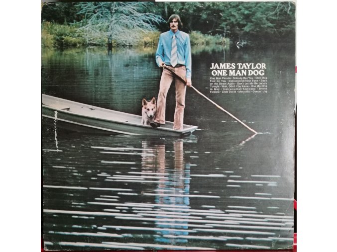 LP James Taylor - One Man Dog, 1972