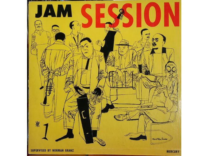 LP Various ‎– Norman Granz' Jam Session #1, 1952