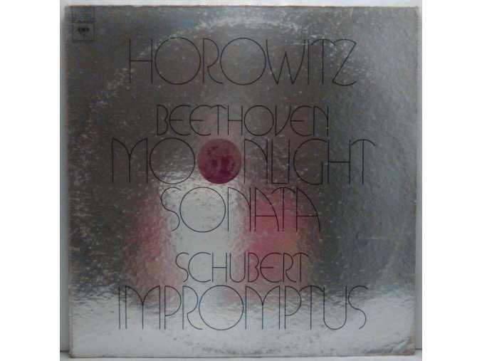 LP Horowitz - Beethoven/Schubert - Moonlight Sonata / Impromptus, 1973