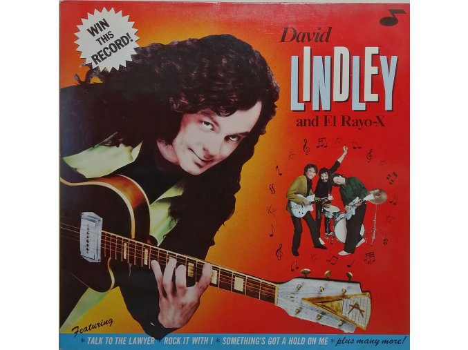 LP David Lindley And El Rayo-X ‎– Win This Record! 1982