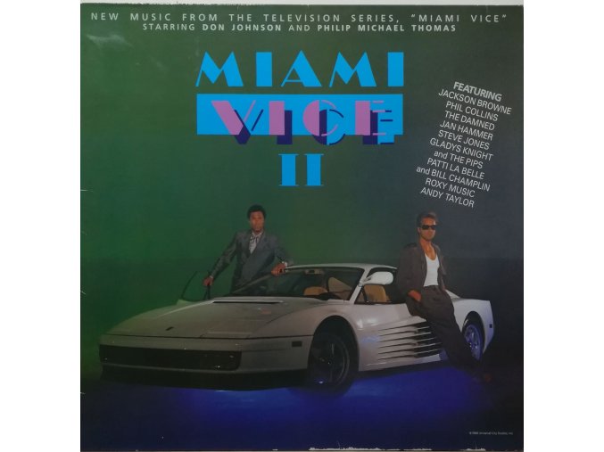 Various ‎– Miami Vice II (Music From The Television Series) 1986