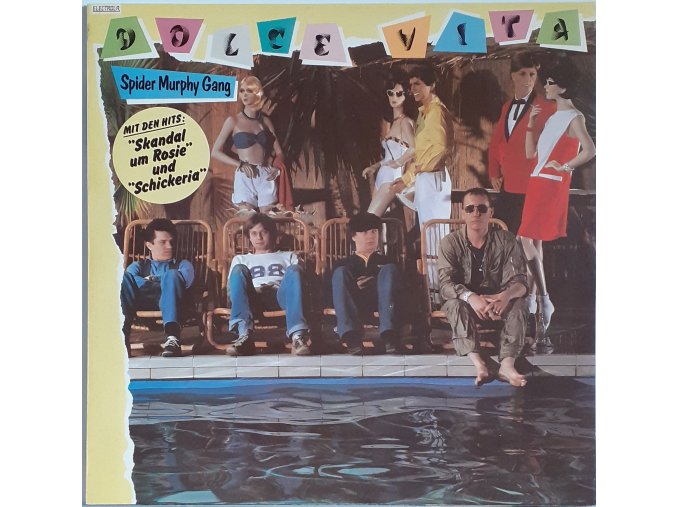 LP Spider Murphy Gang - Dolce Vita, 1981