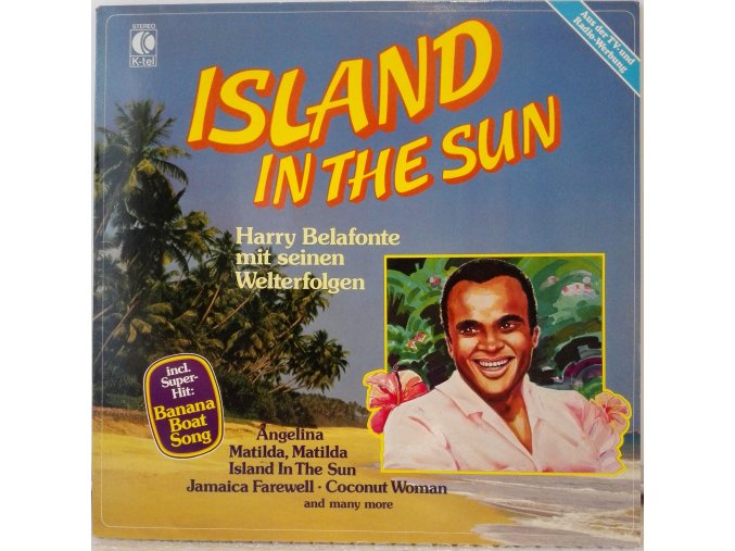 LP Harry Belafonte ‎– Island In The Sun - Harry Belafonte Mit Seinen Welterfolgen, 1981