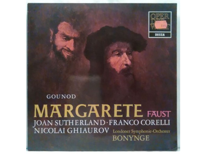 LP Gounod - Joan Sutherland / Franco Corelli / Nicolai Ghiaurov / Londoner Symphonie-Orchester, Bonynge – Margarete (Faust) - Arien Und Szenen