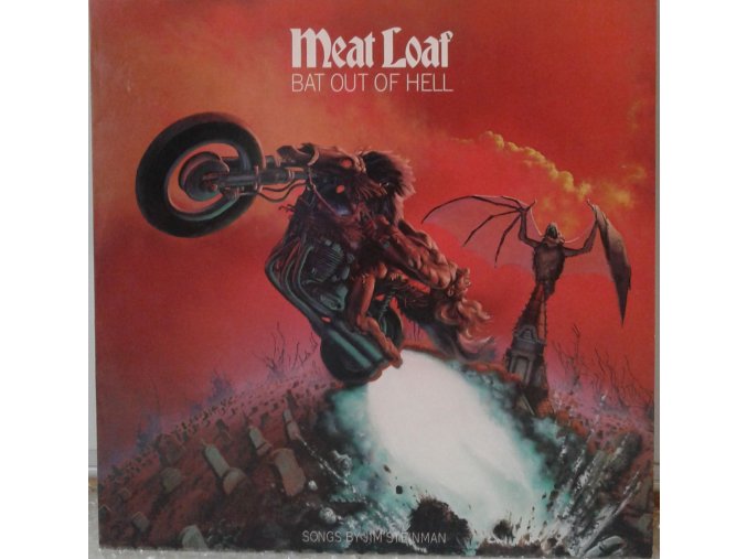 LP Meat Loaf - Bat Out Of Hell, 1977