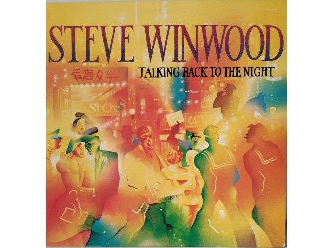 LP Steve Winwood - Talking Back To The Night, 1982