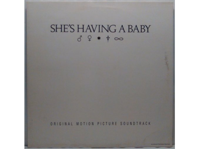 LP  Various - She's Having A Baby (Original Motion Picture Soundtrack) 1988