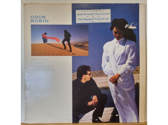 LP Cock Robin ‎– After Here Through Midland, 1987