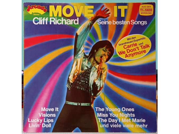 LP Cliff Richard - Move It, 1980
