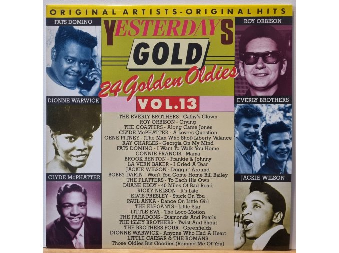 LP Various - Yesterdays Gold Vol. 13 (24 Golden Oldies) 1989