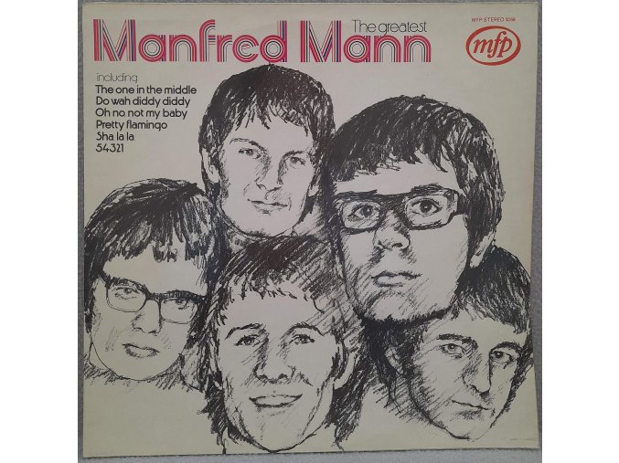 LP Manfred Mann - The Greatest, 1972