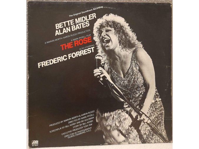 LP Bette Midler - The Rose - The Original Soundtrack Recording, 1979