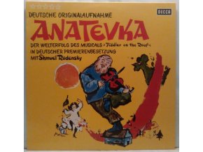 LP Shmuel Rodensky ‎– Anatevka - Deutsche Originalaufnahme