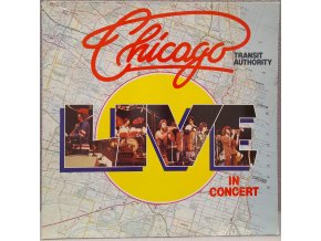 LP Chicago Transit Authority ‎– Live In Concert, 1983