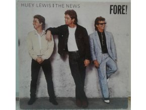 LP Huey Lewis And The News - Fore! 1986