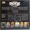 LP Iron Butterfly - Live, 1975
