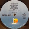 LP Darryl Way - Concerto For Electric Violin, 1978