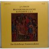 LP J. S. Bach - Heidelberger Kammerorchester - Brandenburgische Konzerte 1. 2. 3.