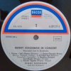 2LP Benny Goodman And His Orchestra ‎– Benny Goodman In Concert (Recorded Live In Stockholm) 1970