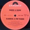 LP Marek & Vacek - Orchester Hans Bertram ‎– Classical & Pop Pianos, 1971